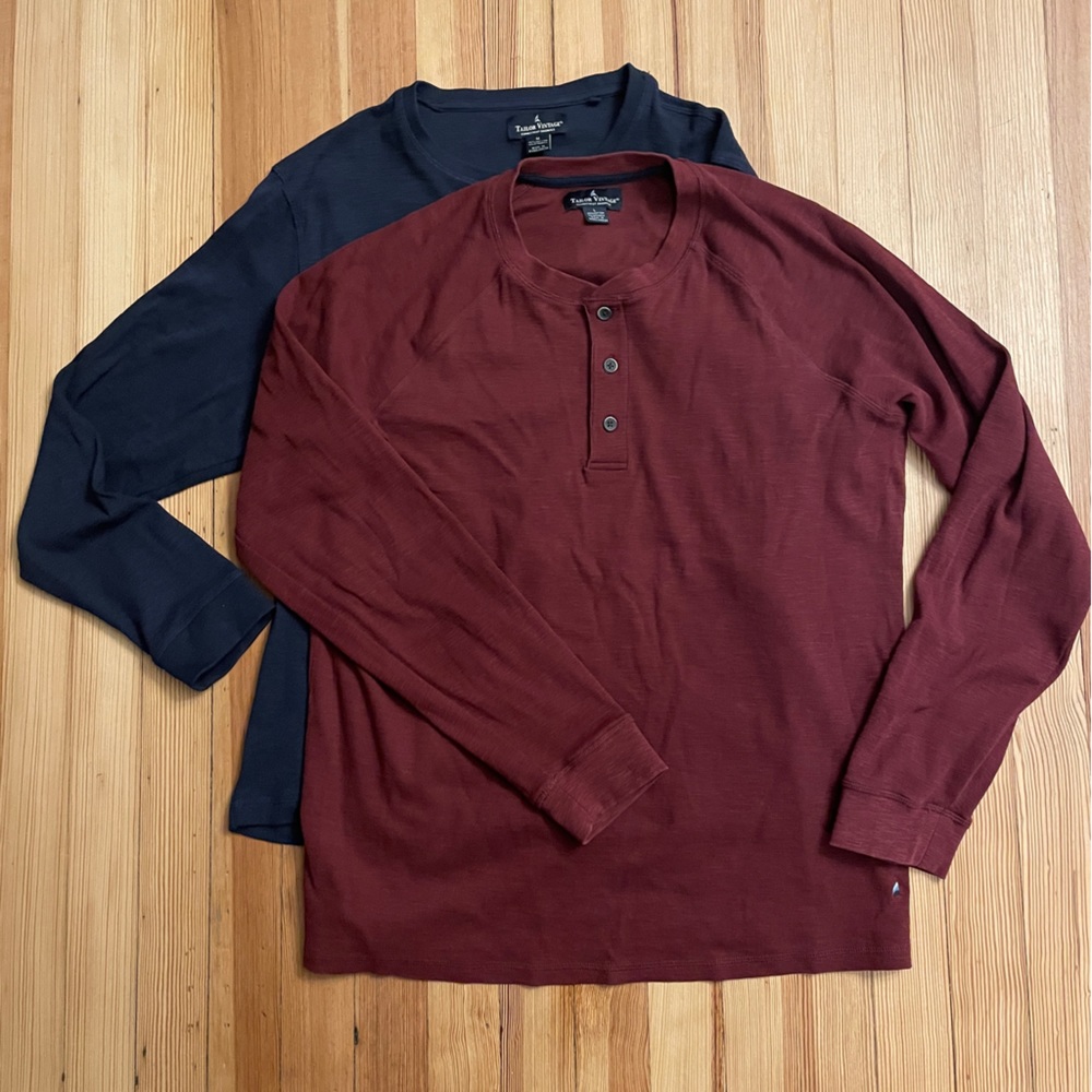 Three long sleeve men’s casual shirts. Like new.